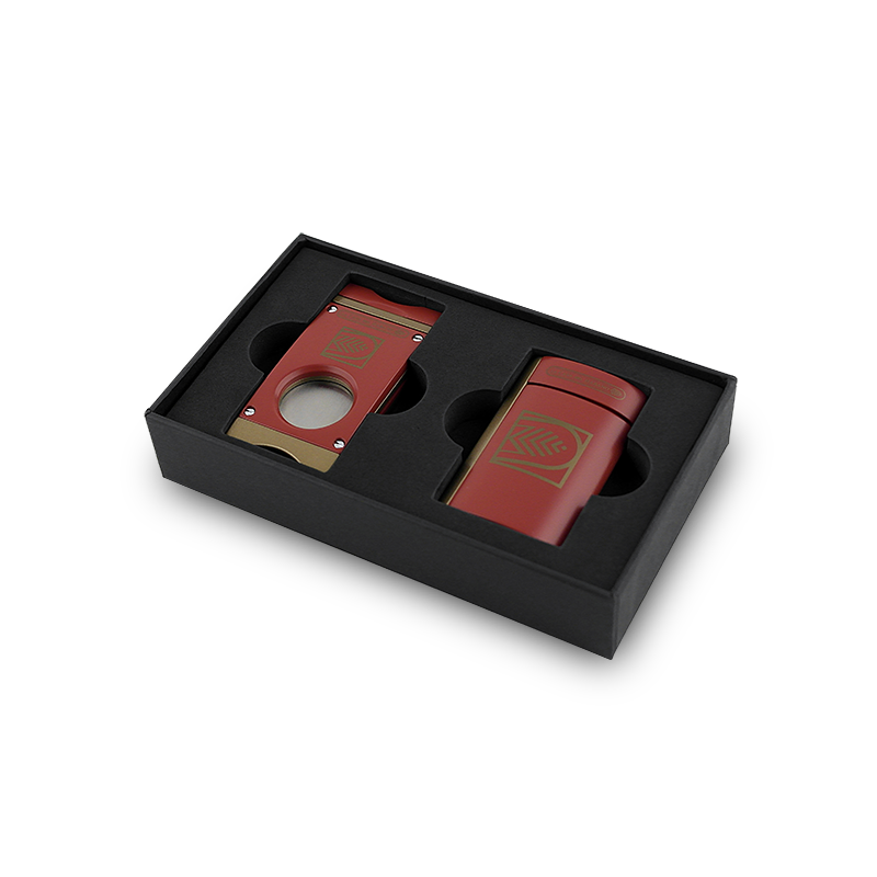 Cigar cutter and lighter set La Casa del Habano