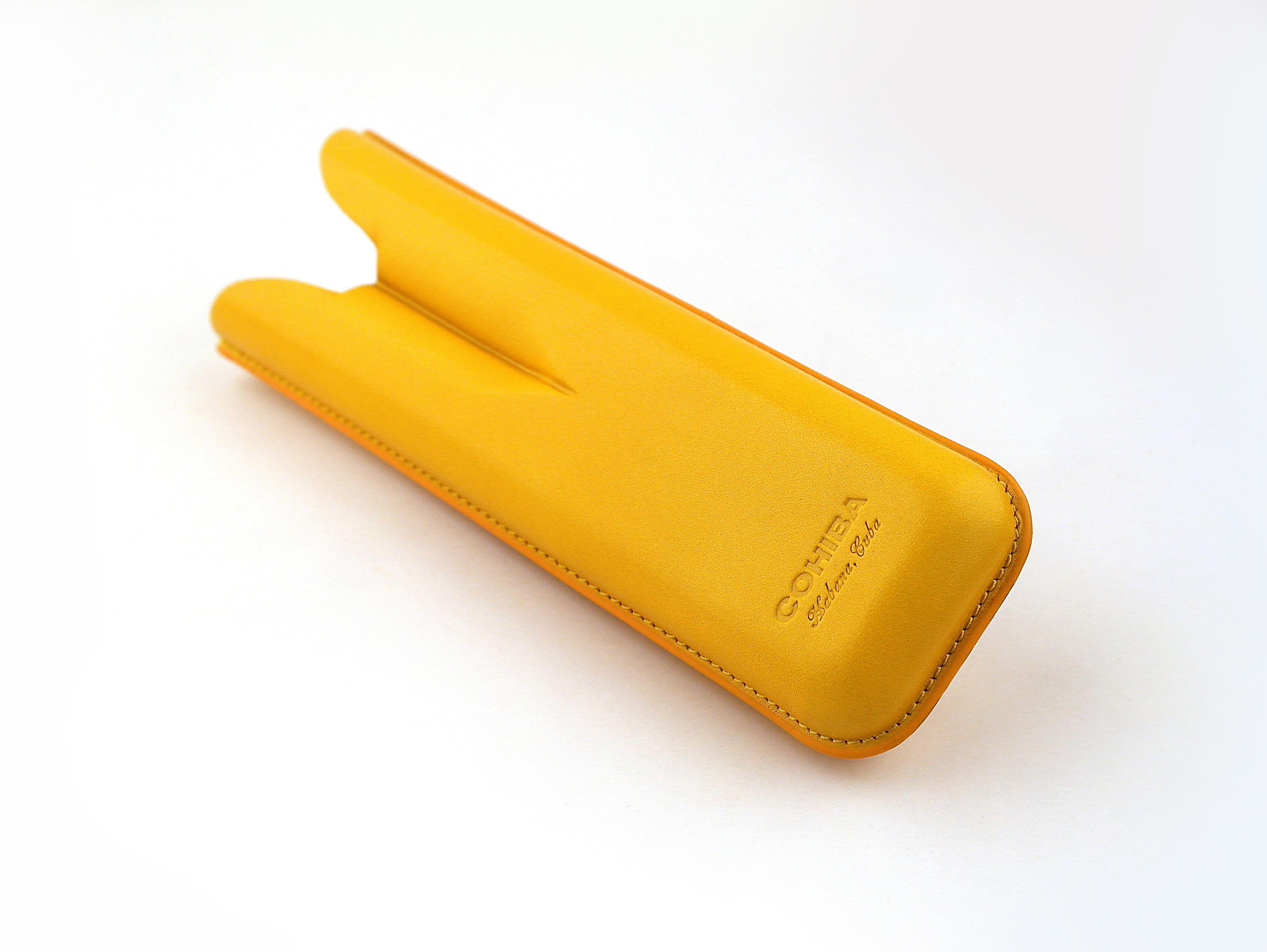 Purera de piel COHIBA 2 puros