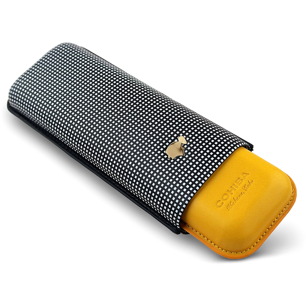Purera de piel COHIBA 2 puros