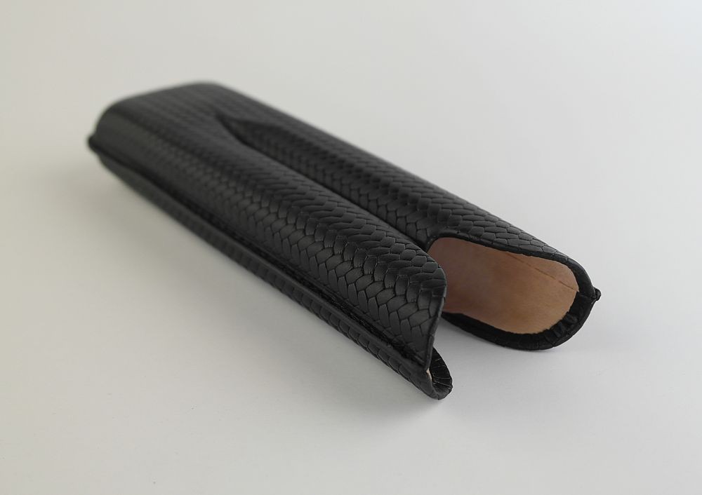 Purera de piel COHIBA ajustable 2 puros