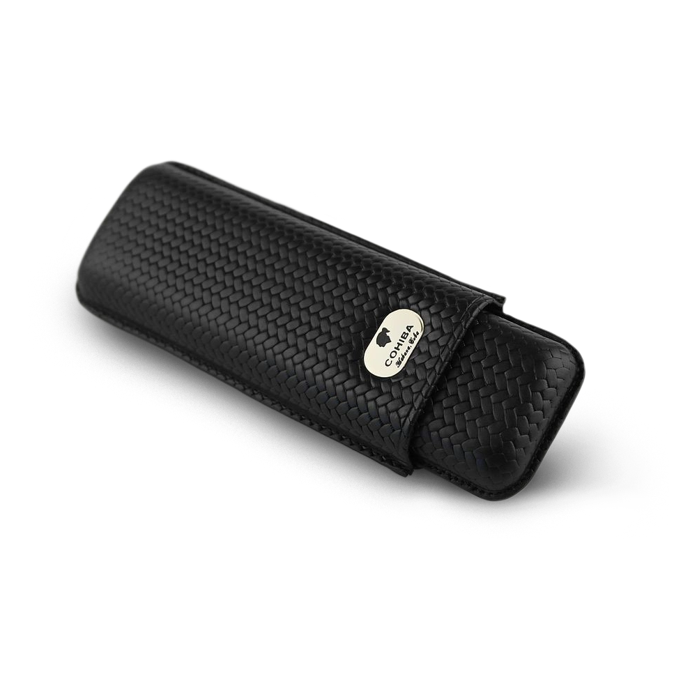 Purera de piel COHIBA ajustable 2 puros