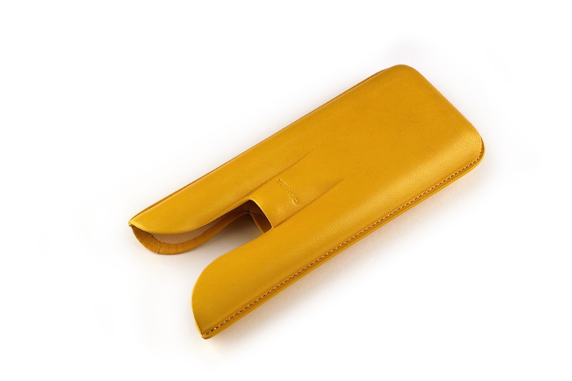 Purera de piel COHIBA ajustable 3 puros