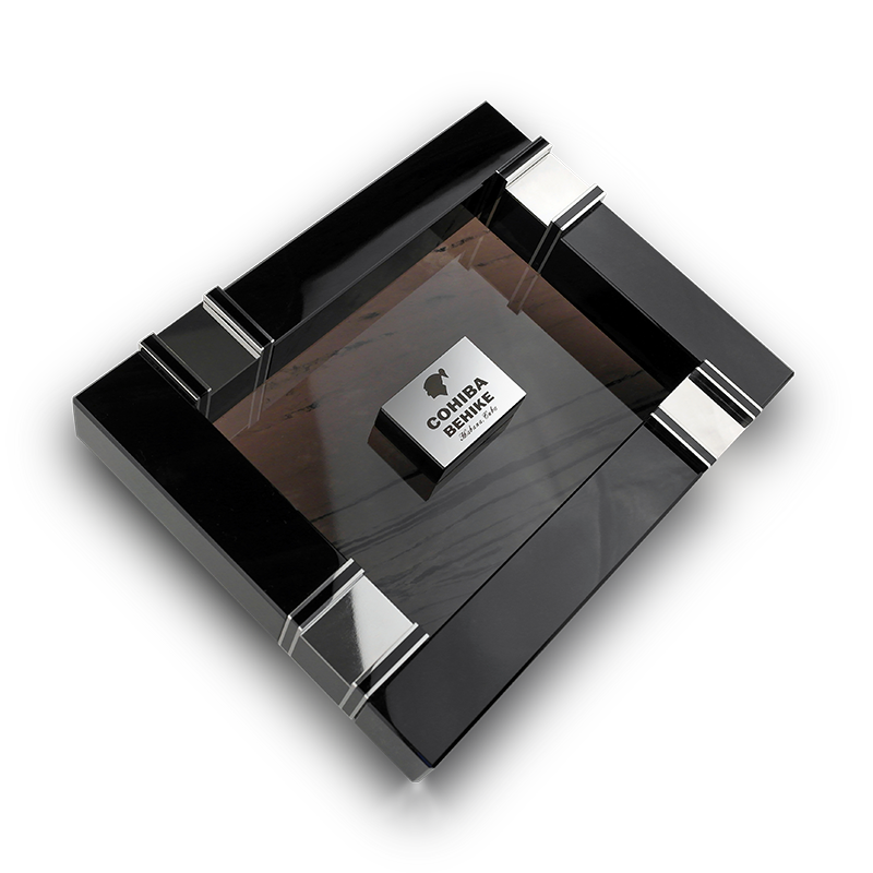 Cenicero de Piedra Obsidiana COHIBA BEHIKE Edicion Limitada