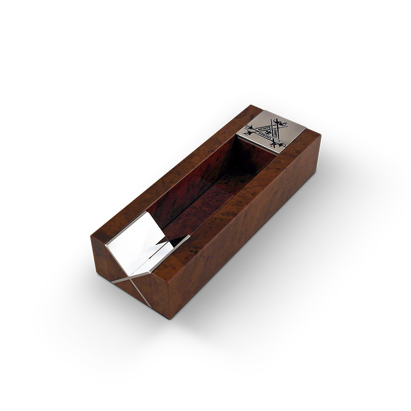 Cenicero de Piedra Obsidiana MONTECRISTO Edicion Limitada