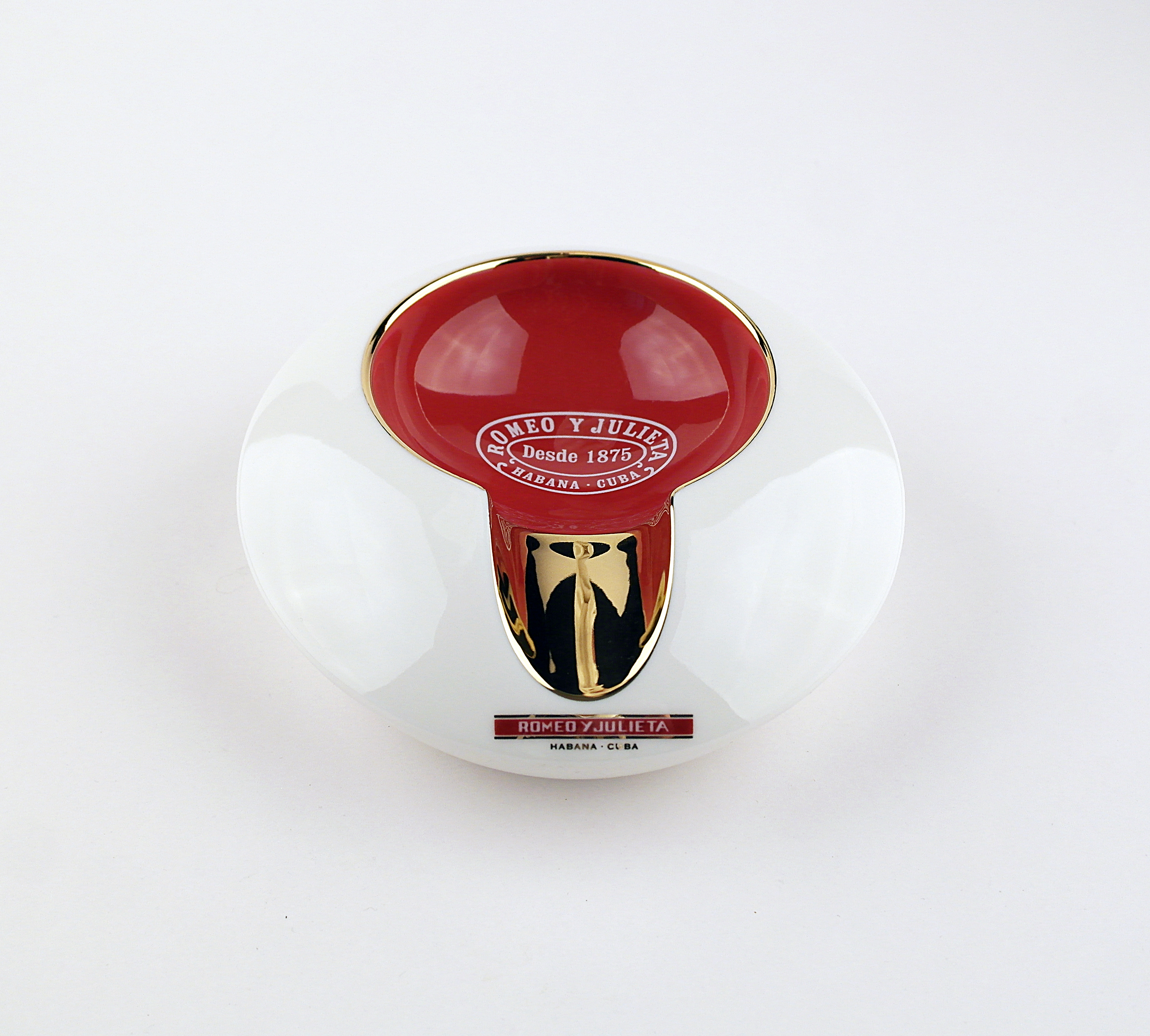 Cenicero porcelana individual ROMEO Y JULIETA
