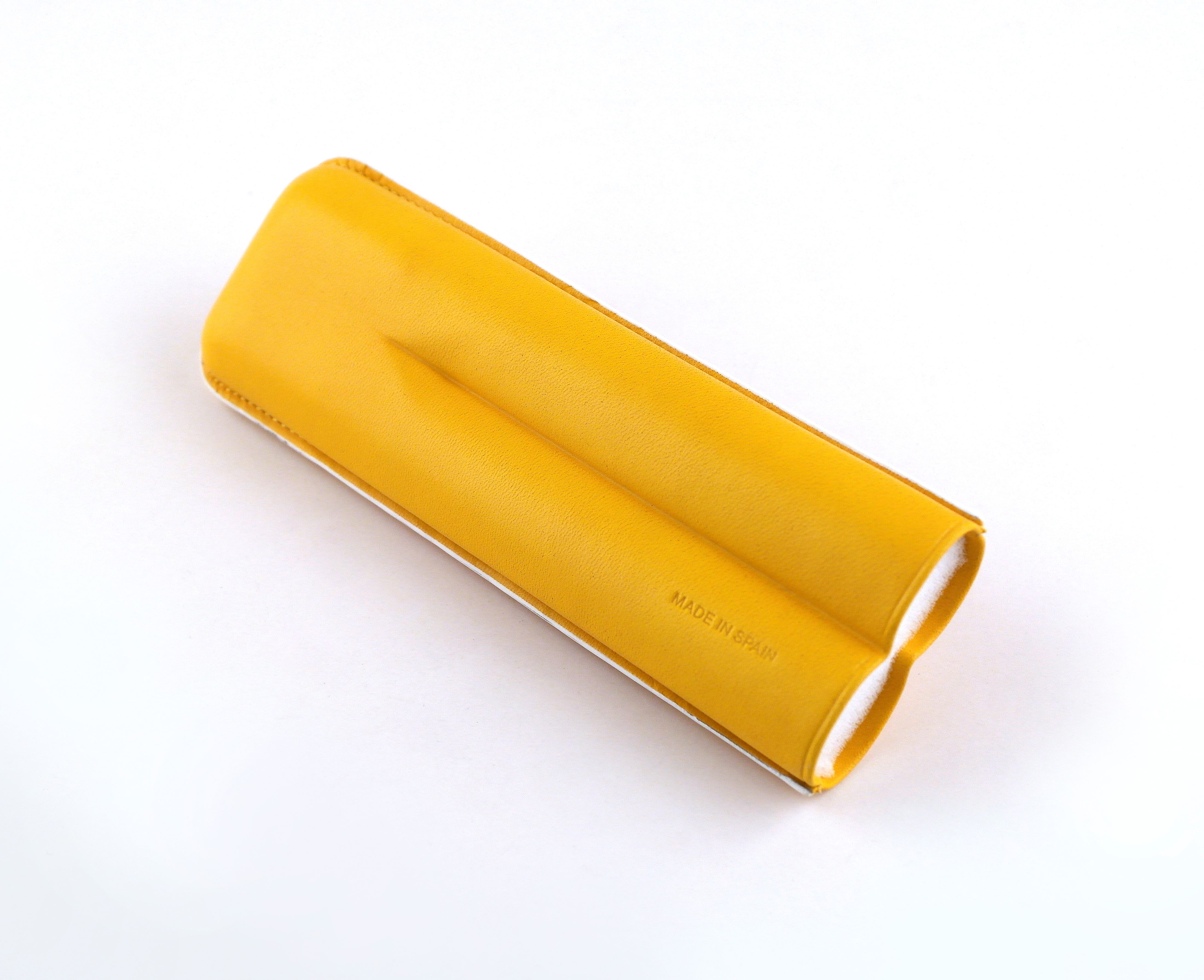 Leather cigar case COHIBA 2 cigars, tricolor