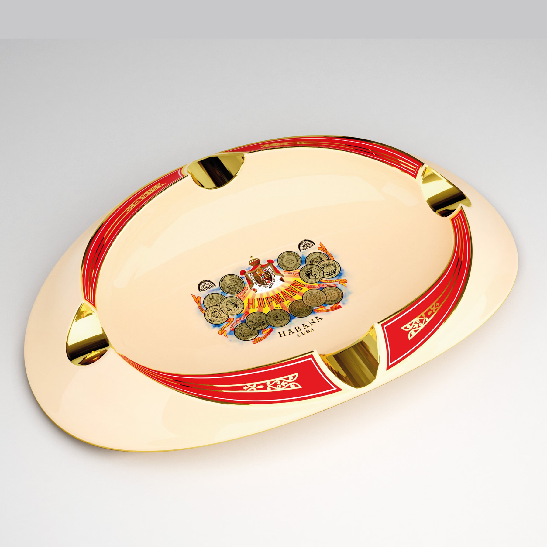 Cenicero porcelana H.UPMANN Herman