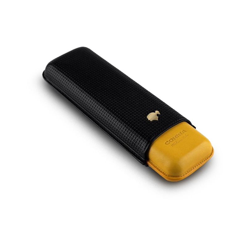 Purera de piel COHIBA ajustable 2 puros