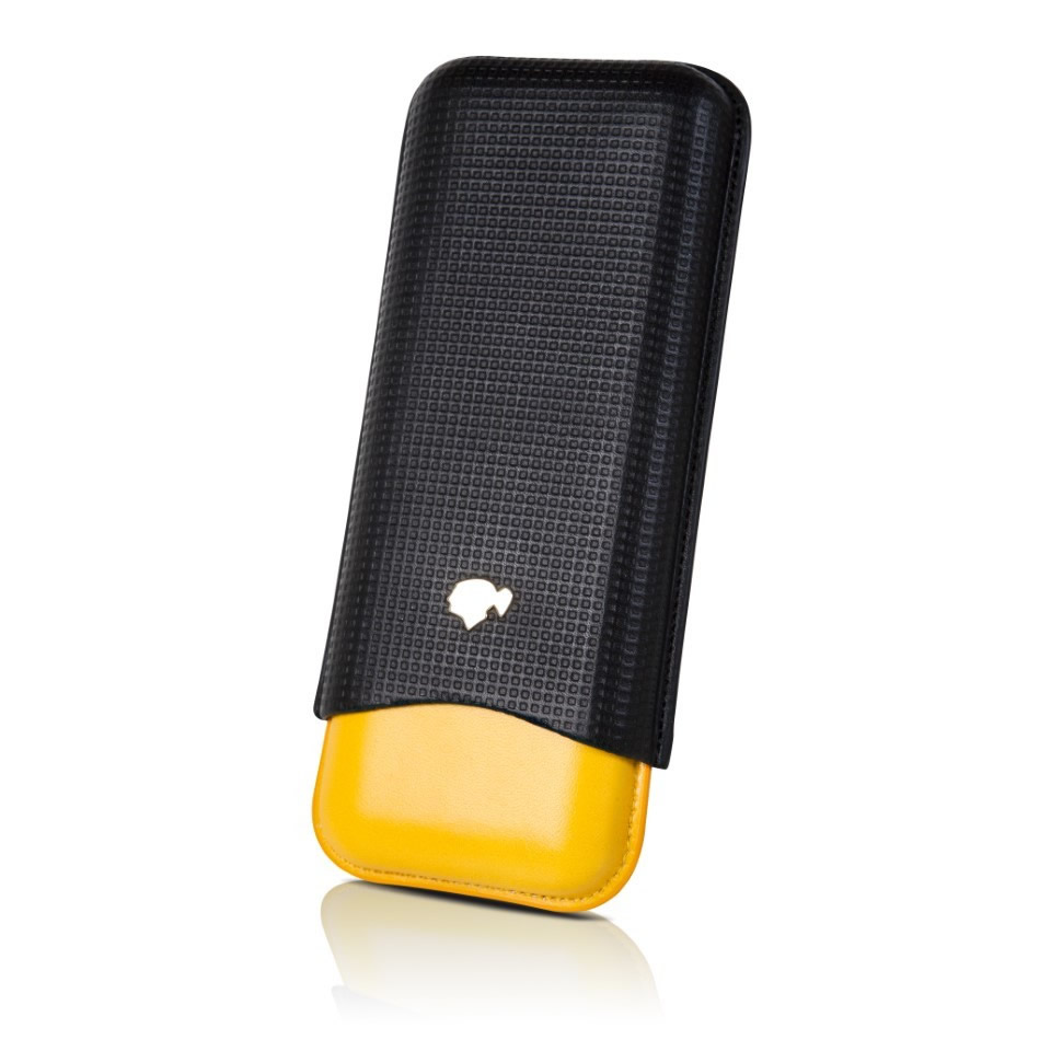Purera de piel COHIBA ajustable 3 puros