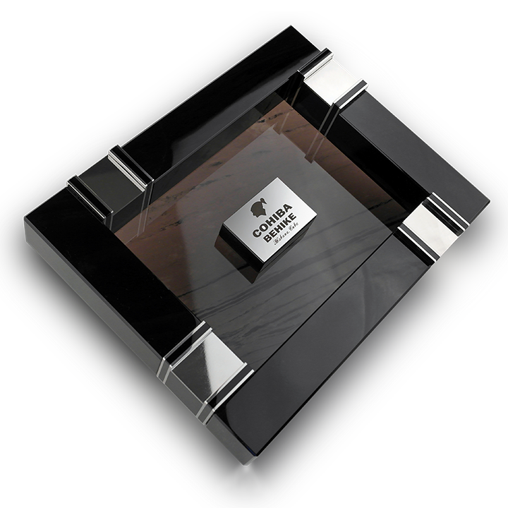 Cenicero de Piedra Obsidiana COHIBA BEHIKE Edicion Limitada