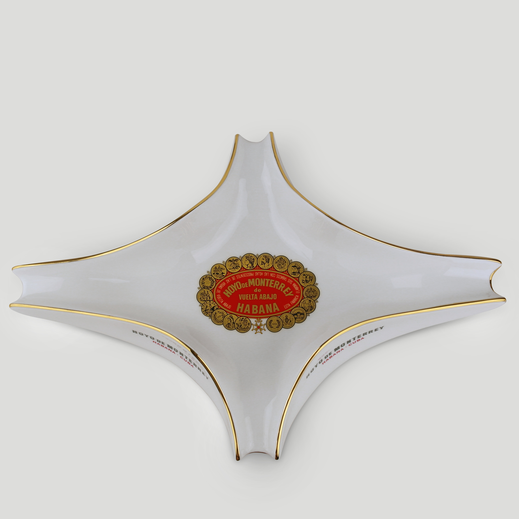 Cenicero porcelana HOYO DE MONTERREY