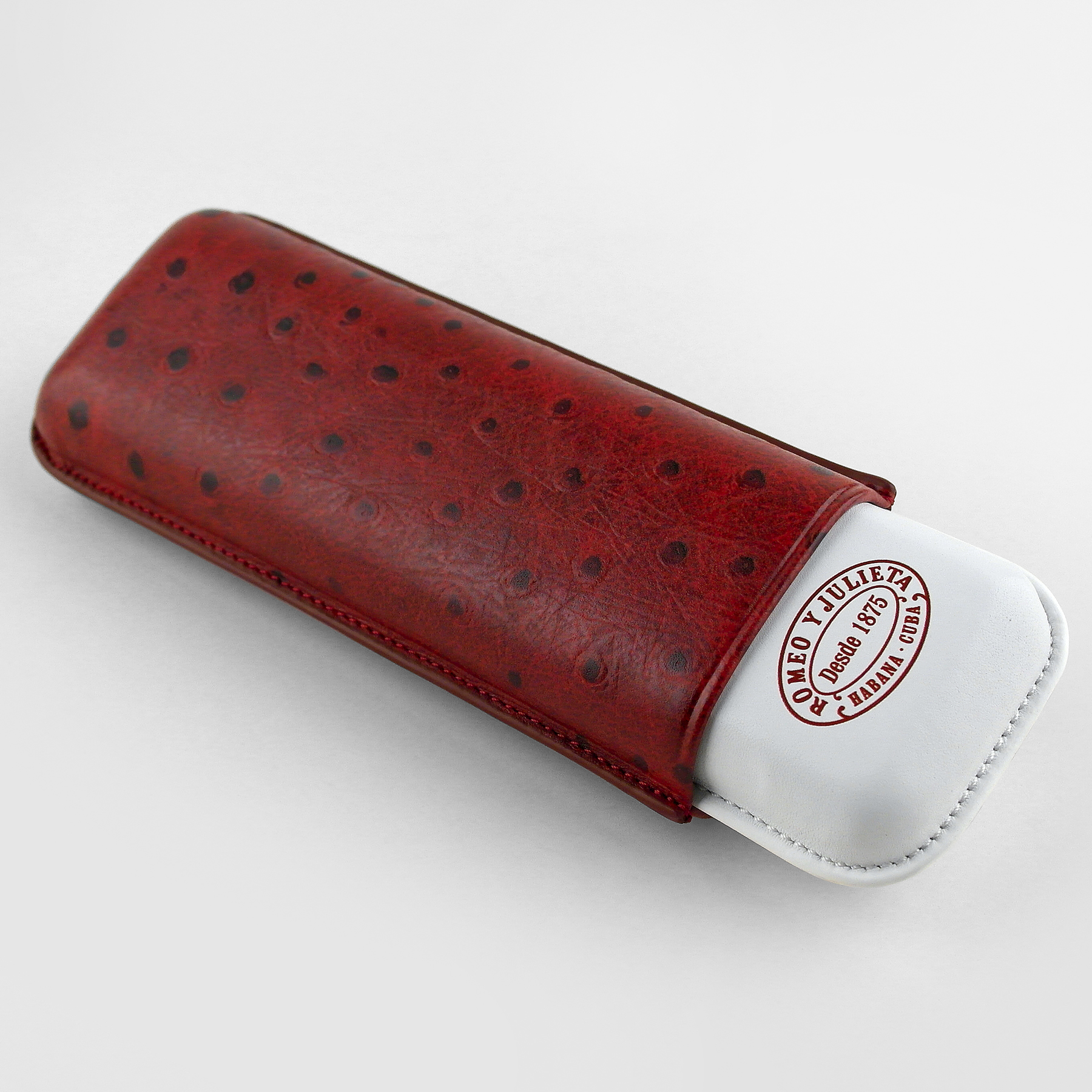 Purera de piel ROMEO Y JULIETA 2 Puros