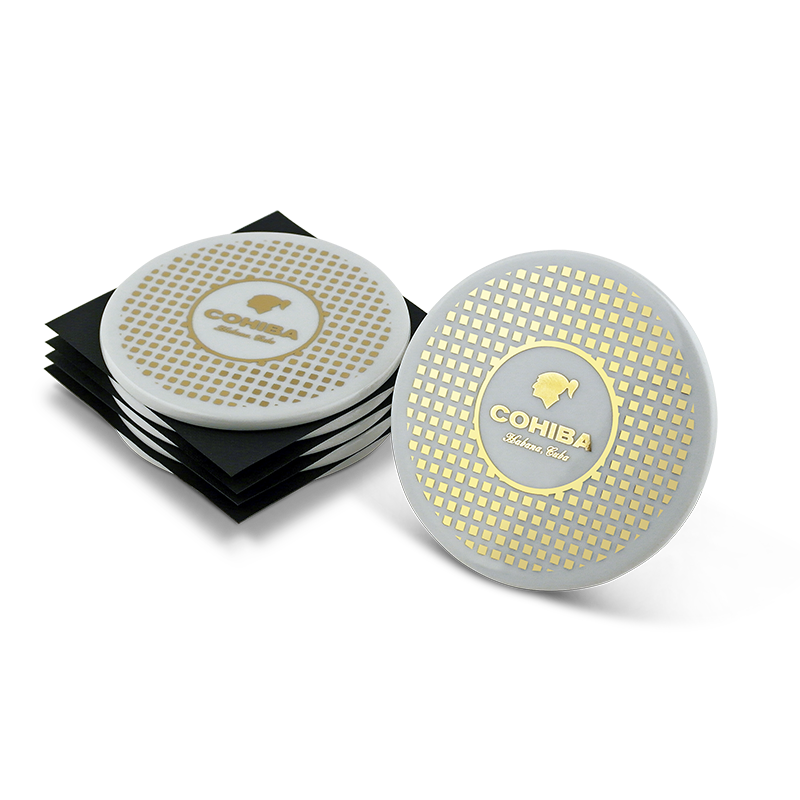 Posavasos COHIBA Porcelana 6 Unidades