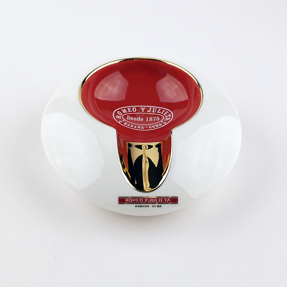 Cenicero porcelana individual ROMEO Y JULIETA