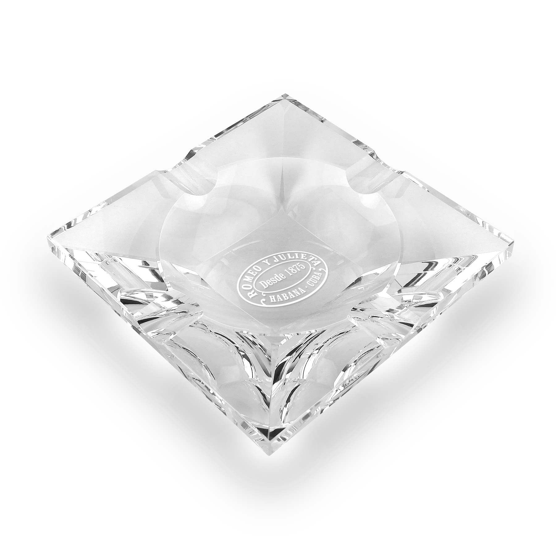 Cenicero de cristal ROMEO Y JULIETA